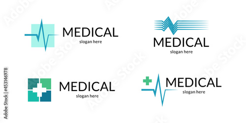 Medical logo set