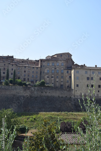 Antico borgo toscano di Anghiari in Valtiberina