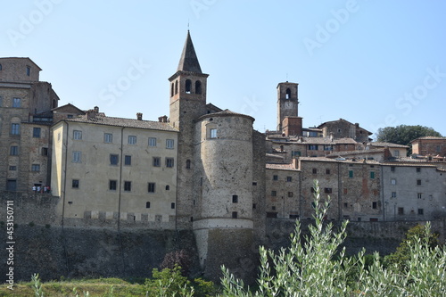 Antico borgo toscano di Anghiari in Valtiberina