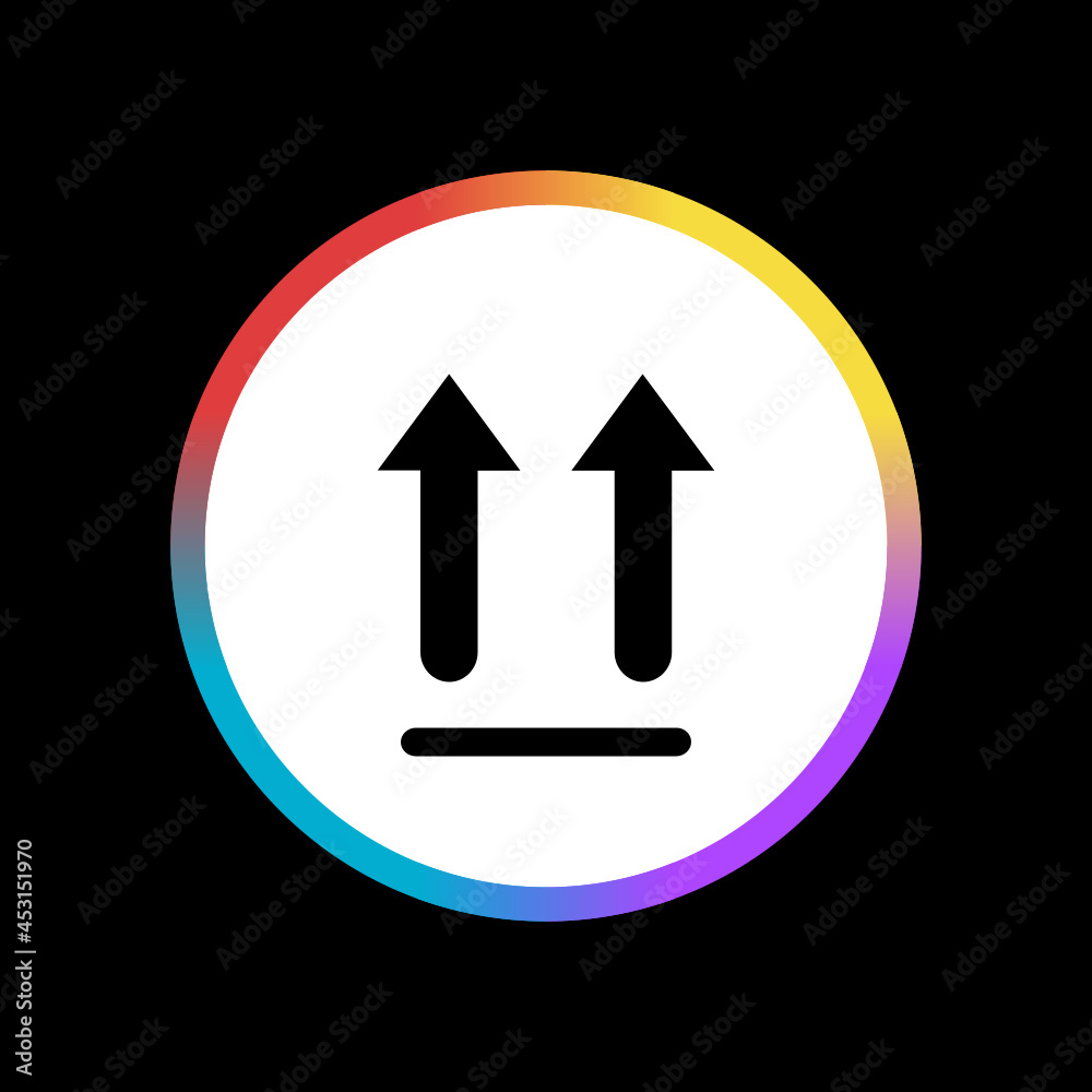 This side Up - Sticker This side Up - Sticker