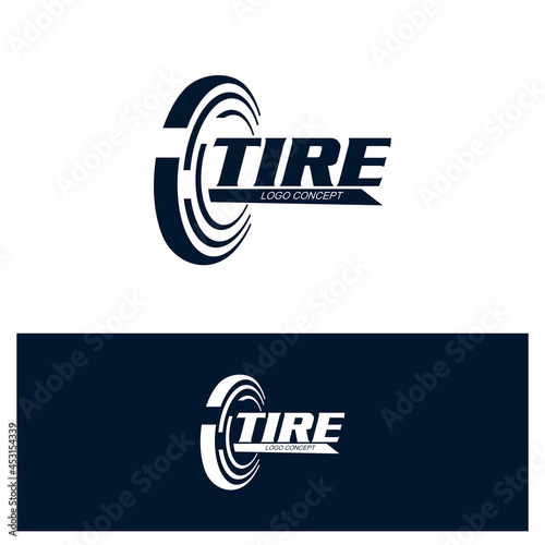 Tyre Shop Logo Design - Tyre Business Branding, tyre logo shop icons, tire icons, car tire simple icons
