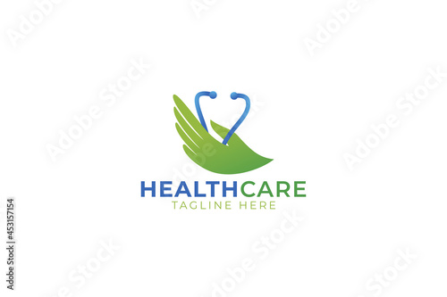 health care logo vector graphic for any business especially for health care,medical,clinic, hospital, charity, etc.