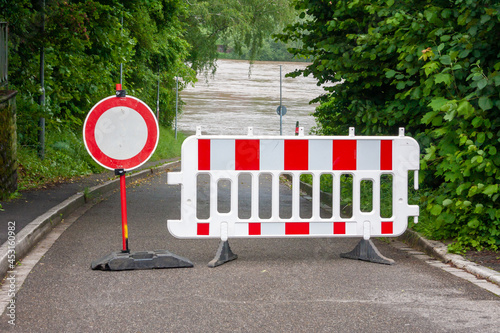 road closure due to flooding photo