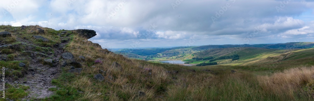 panorama of the mountains