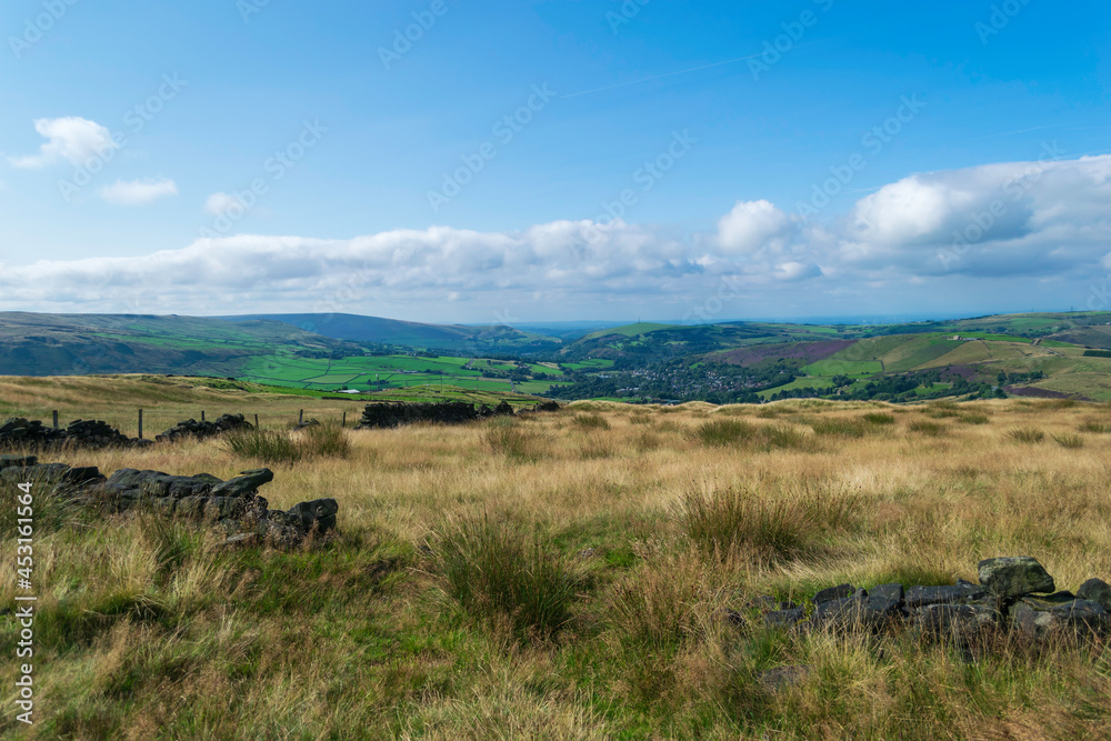 landscape with sky and clouds