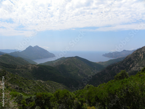 landscape with clouds