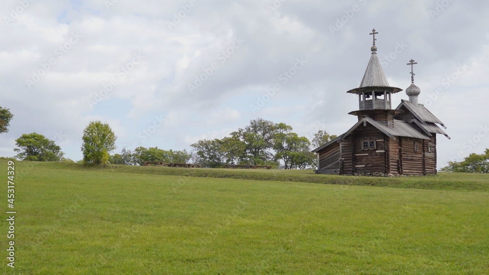 Church of the Transfiguration of the Lord on the Kizhi island.