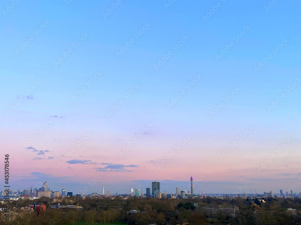 Sunset from Primrose Hill