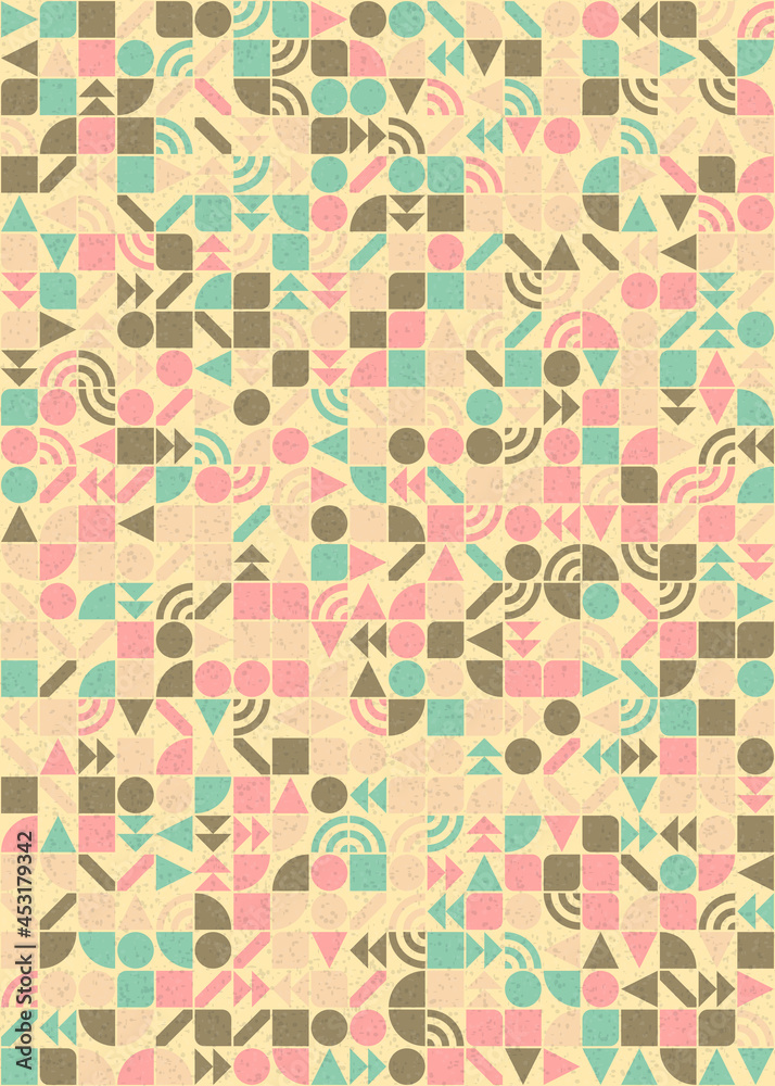 Abstract Geometric Pattern generative computational art illustration Abstract Geometric Pattern generative computational art illustration