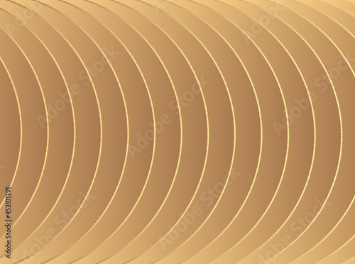 Minimalist gold premium abstract background with luxury  elements. Exclusive wallpaper design for poster, brochure, presentation, website etc. - Vector EPS