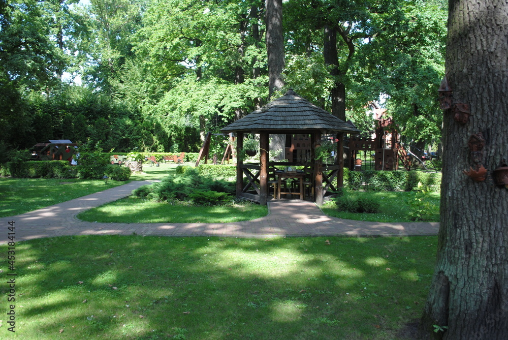 gazebo in the park gazebo in the park