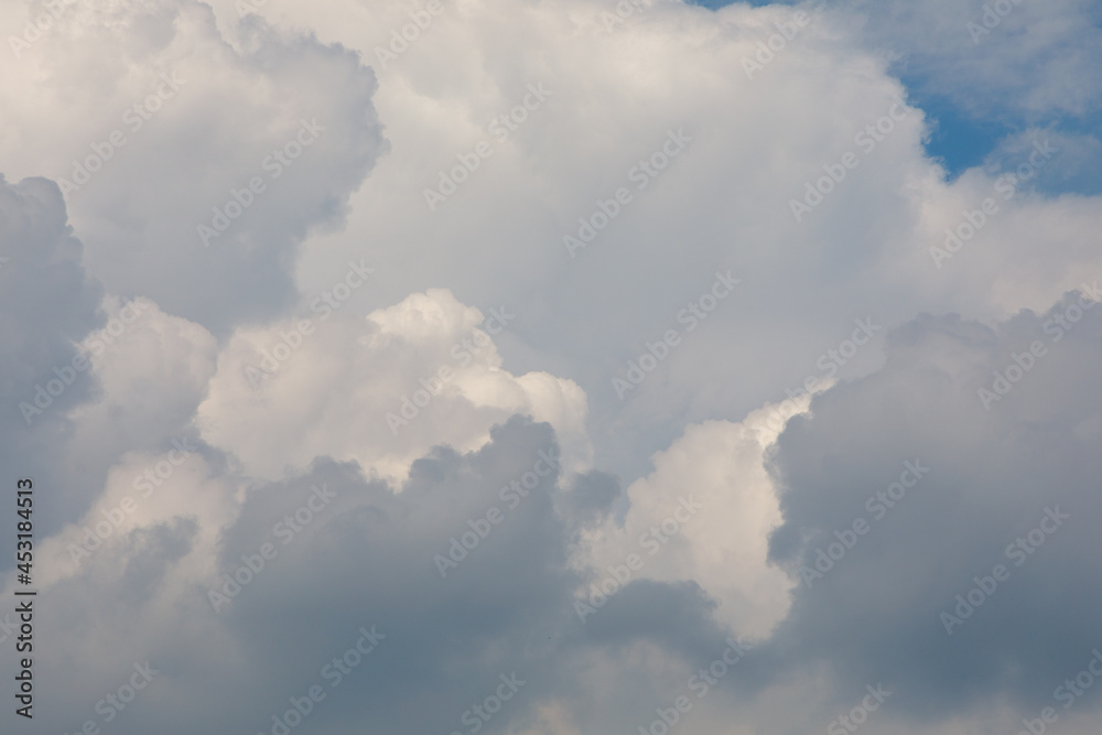 Fototapeta premium Blue sky landscape over the Baltic sea