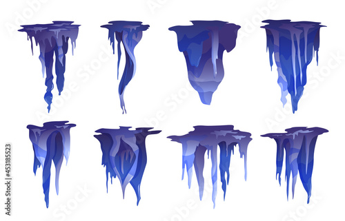 Stalactites Blue Set