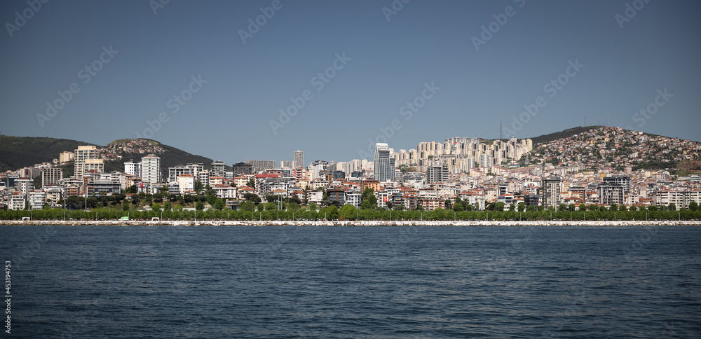 Fototapeta premium Building in Asian Side of Istanbul, Turkey