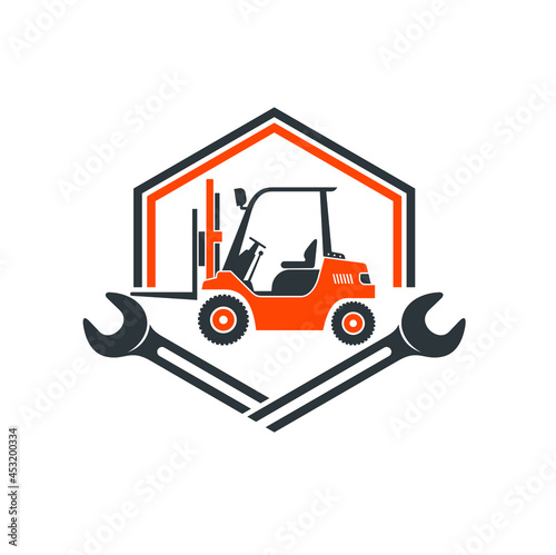 icon for forklift repair and maintenance service