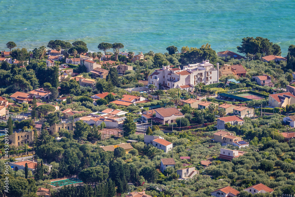 Mazzaforno village near Cefalu city, Sicily Island in Italy