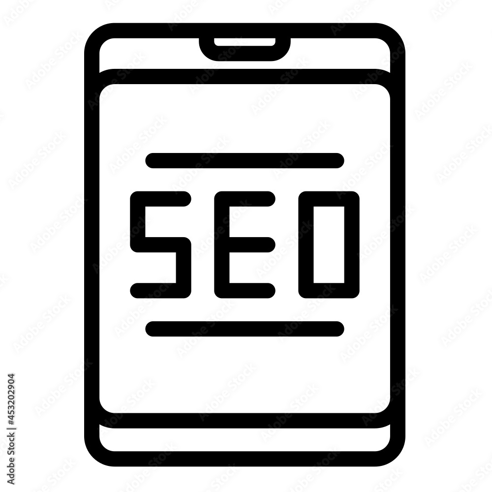 Mobile Seo icon Mobile Seo icon