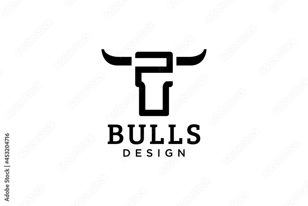 Letter Z logo, Bull logo,head bull logo, monogram Logo Design Template Element