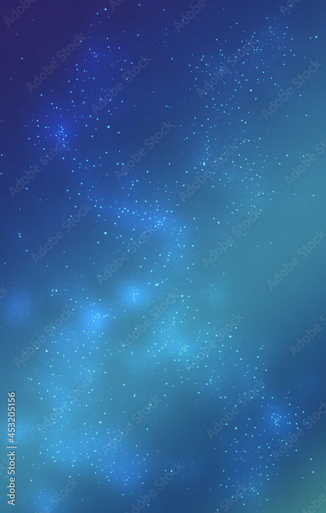 starry night sky background phone size