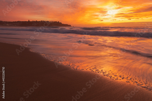 Bondi Beach at sunrise, Sydney Australia