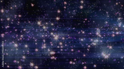 Wallpaper Mural Animation of glowing multi coloured spots over black background Torontodigital.ca