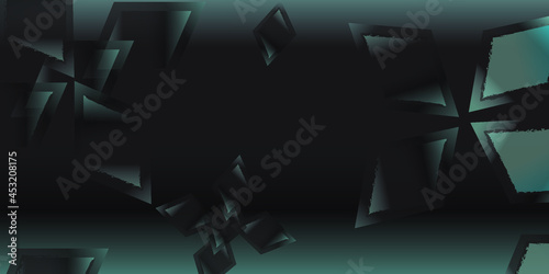  green abstract background
