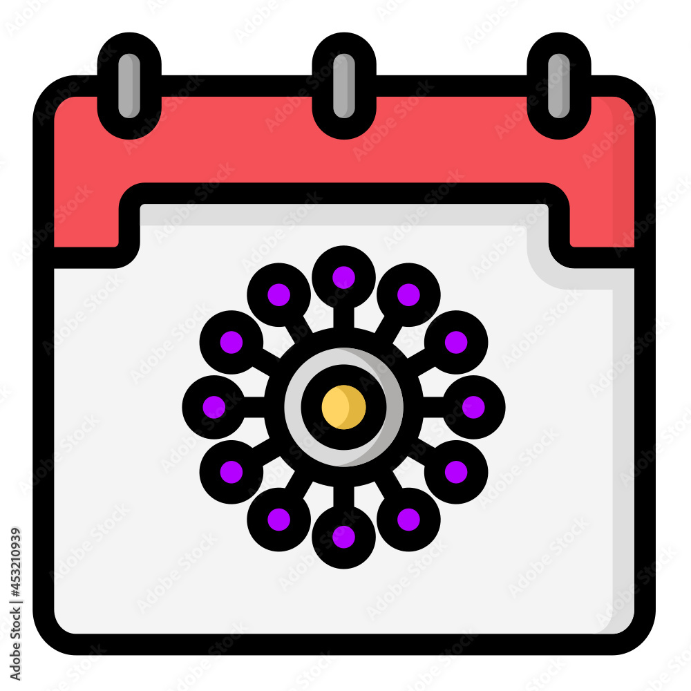 Obraz premium calendar events icon