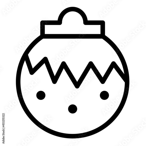 winter icon outline