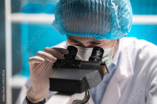 scientist working with scie...