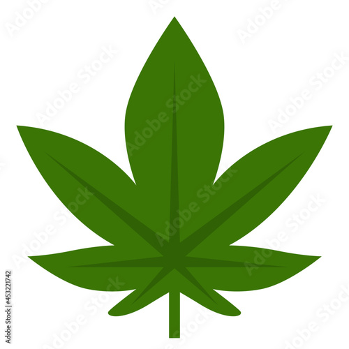 marijuana flat icon