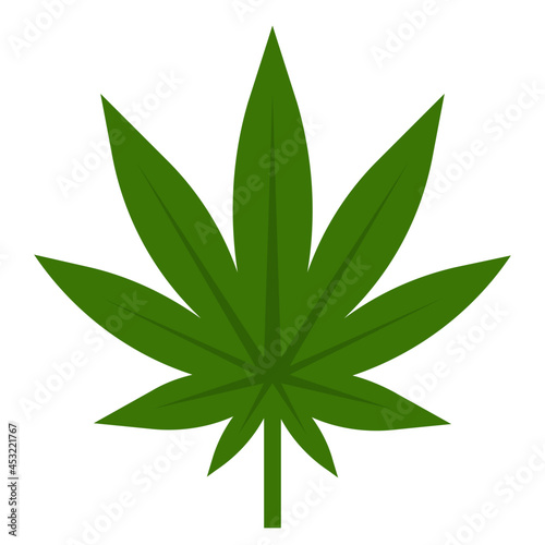 marijuana flat icon