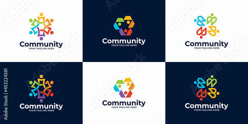 People logo, community Logo Design for Teams or Groups