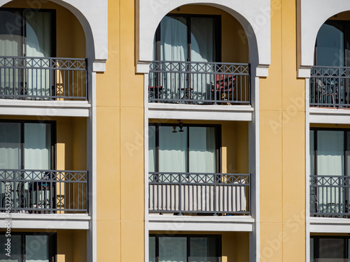 Sunny view of the Lake Las Vegas