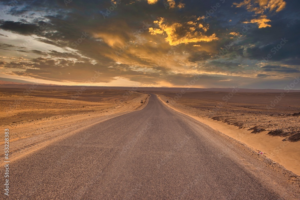 road in the desert