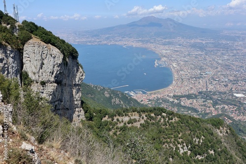 Castellammare di Stabia - Panorama dall'alto di Monte Faito