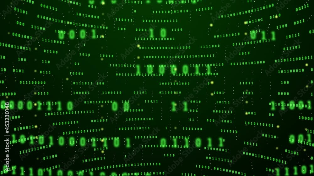 Motion graphic of Binary code data digital technology and big data on global. Concept of information matrix technology. Motion graphic of Binary code data digital technology and big data on global. Concept of information matrix technology.