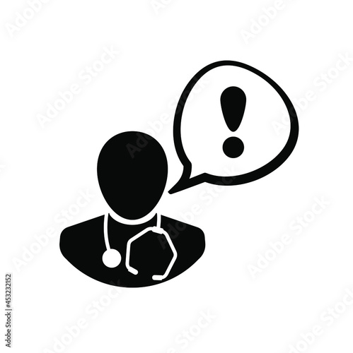 online doctor icon on white background	