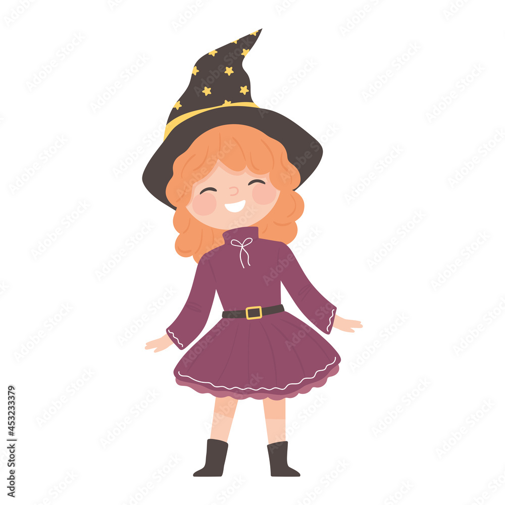 girl in witch costume girl in witch costume