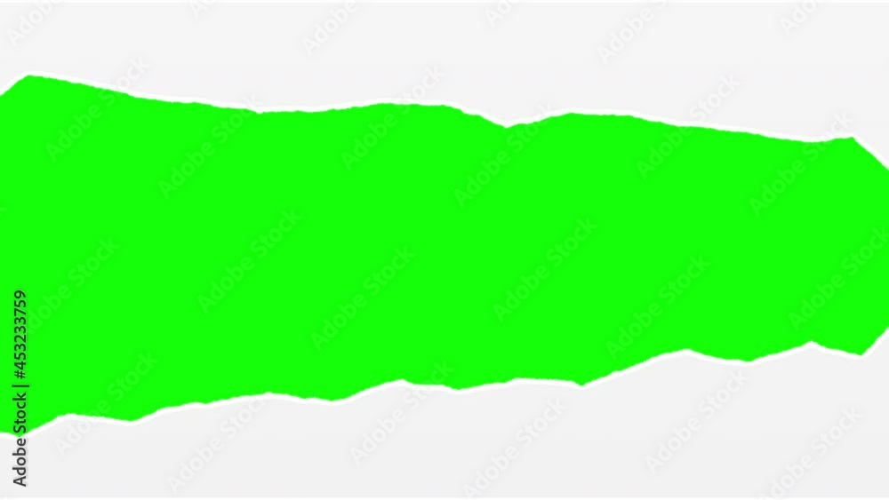 Centre Page Tear and The Paper Turn to Side For Text Placement and Copy Space Animation on Green Screen Centre Page Tear and The Paper Turn to Side For Text Placement and Copy Space Animation on Green Screen