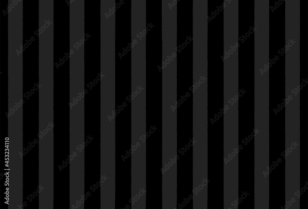 手描きタッチのストライプ背景素材 ヨコ 黒 Stock Illustration Adobe Stock