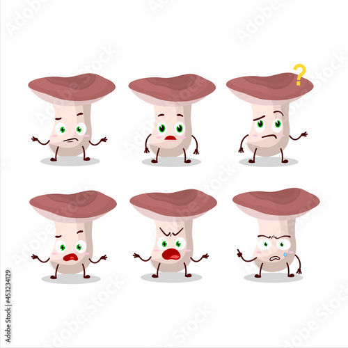Cartoon character of rassula with what expression