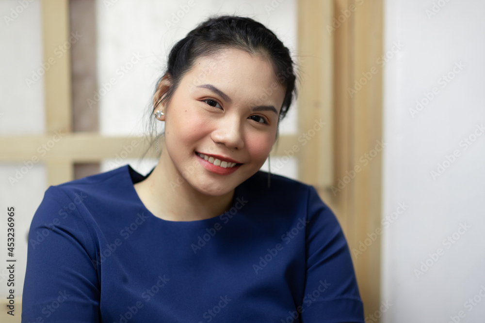 Portrait of good looking and kindly warm feeling Asian Portrait of good looking and kindly warm feeling Asian