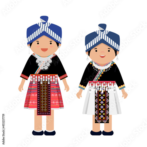 white hmong people photo