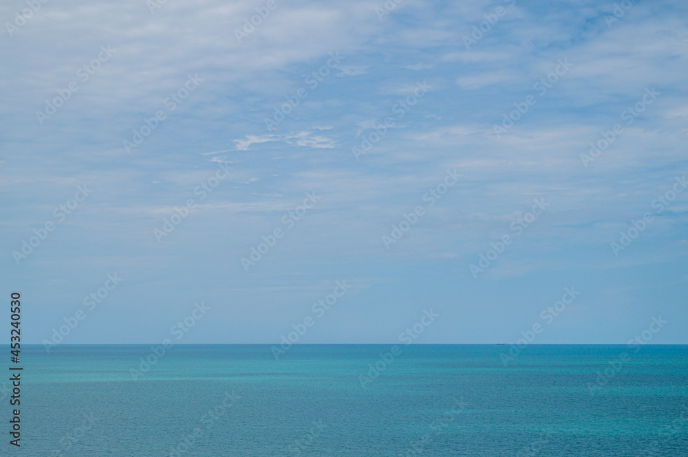 blue sky and clouds