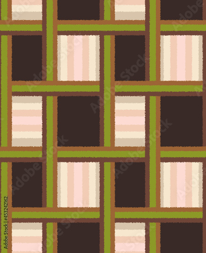 Tartan pattern. Check design seamless plaid
