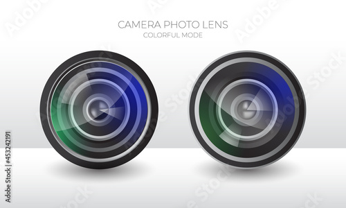 Camera Lens with tinted hue