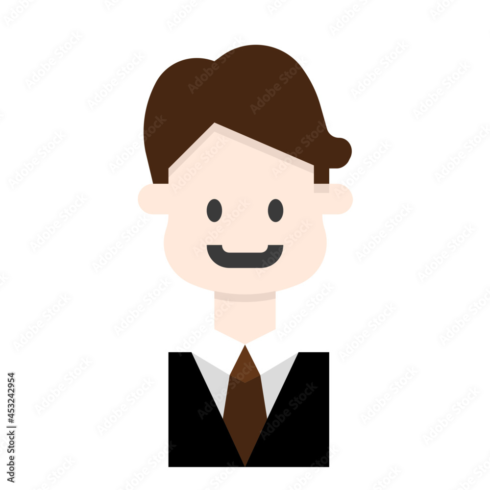 waiter flat icon