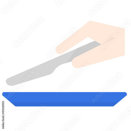 restaurant flat icon