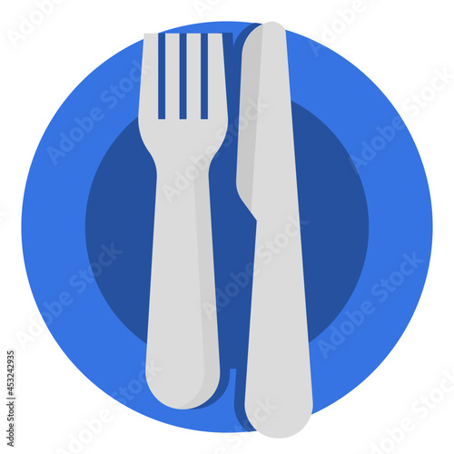 utensils flat icon