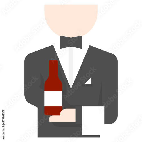 wine flat icon